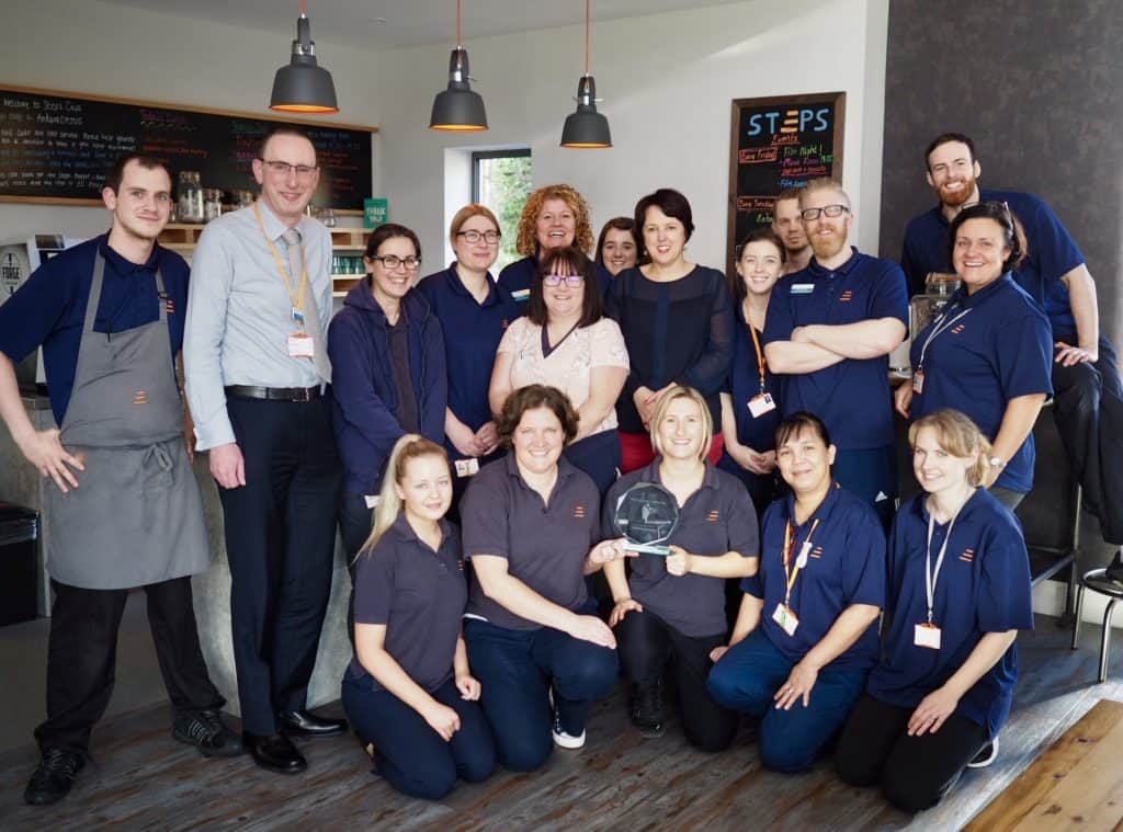 The STEPS award winning team