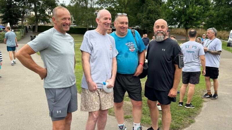 Brendan at the Millhouses Parkrun