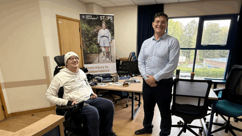Jamie and Dr Ed Hudson