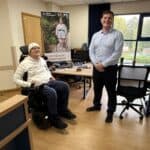 Jamie and Dr Ed Hudson