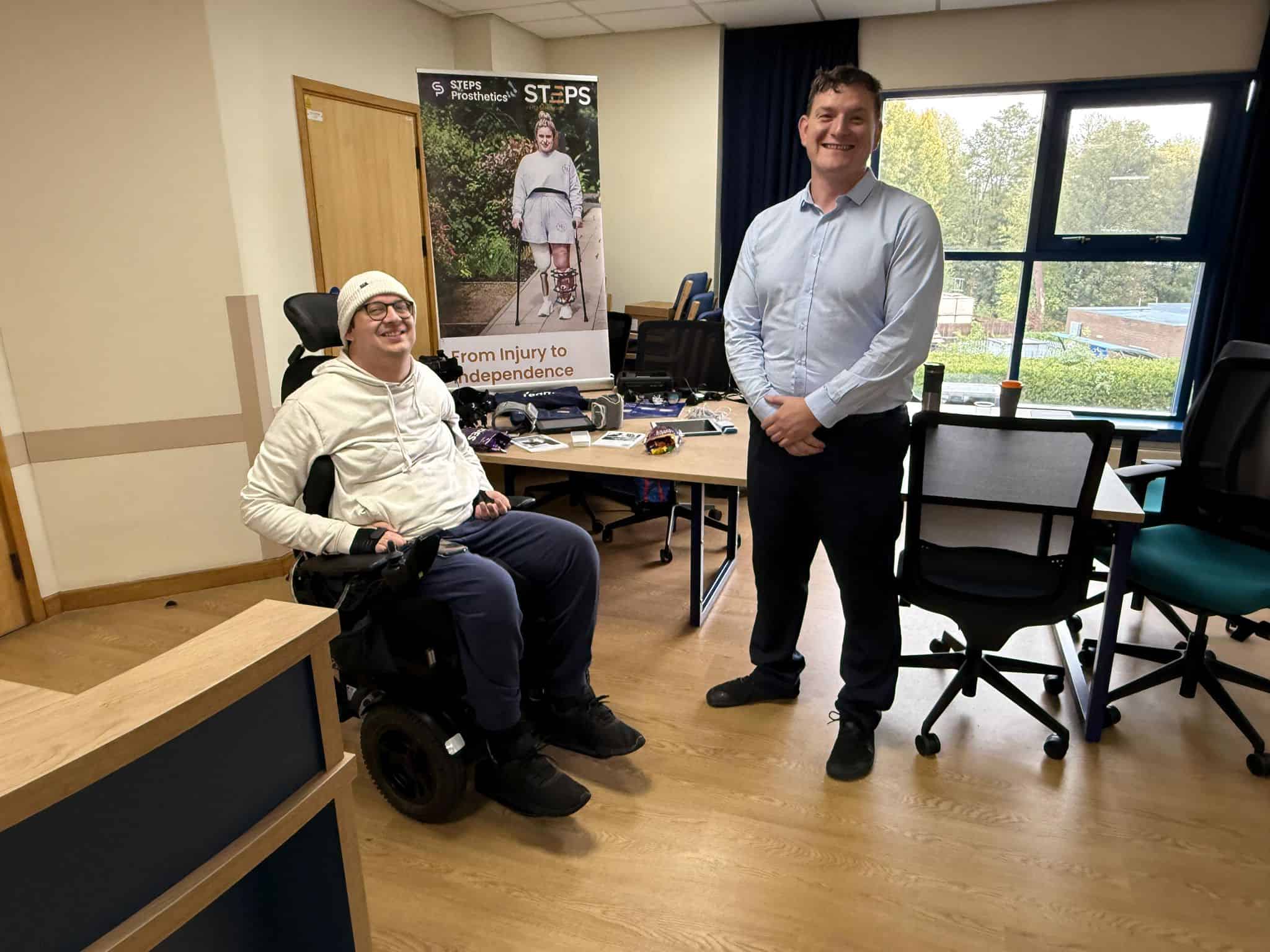 Jamie Storey took part in a Training Day held at the Northern General ...